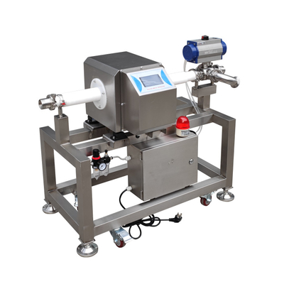 Automatic Conveyor Weighing Scale Food Industry Liquid Pipe Metal Detector