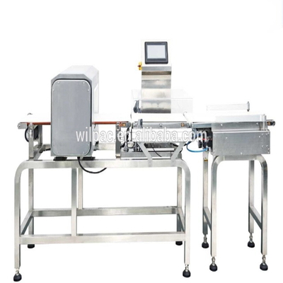 High Sensitive Food Mix Check Weigher Metal Detector 2 In 1 Machine